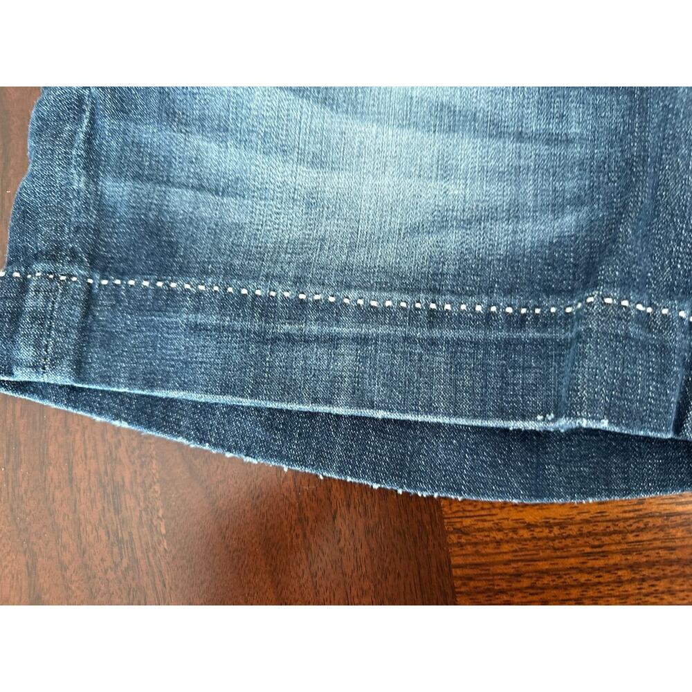 Miss Me Y2K Medium Blue Denim JS448OH16 Solid Flap Pocket Shorts Size 29 NWT - Picture 7 of 16